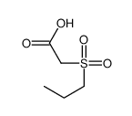 2-propylsulfonylacetic acid Structure