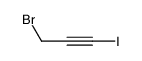 3-bromo-1-iodoprop-1-yne Structure