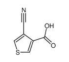 3-Thiophenecarboxylicacid,4-cyano-(9CI)结构式