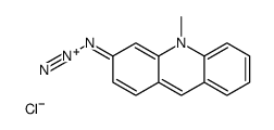 3-azido-10-methylacridin-10-ium,chloride结构式