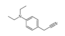 2-(4-(DIETHYLAMINO)PHENYL)ACETONITRILE Structure