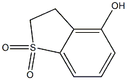 4-hydroxy-2,3-dihydrobenzo[b]thiophene 1,1-dioxide Structure