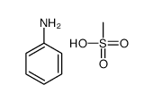 aniline,methanesulfonic acid Structure