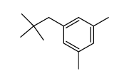 1-(2,2-Dimethylpropyl)-3,5-dimethylbenzene Structure