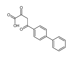 alpha,gamma-Dioxo-(1,1'-biphenyl)-4-butanoic acid结构式