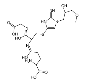 misonidazole-glutathione conjugate Structure