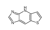 (9ci)-1H-咪唑并[4,5-b]噻吩并[2,3-e]吡啶结构式