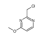 2-(Chloromethyl)-4-methoxypyrimidine structure