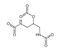 1,3-Dinitramino-2-propanol nitrate结构式