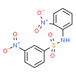 3-Nitro-N-(2-nitrophenyl)benzenesulfonamide structure