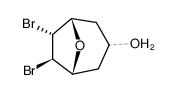 3-hydroxy-trans-6,7-dibromo-8-oxabicyclo(3.2.1)octanes结构式