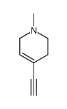 Pyridine, 4-ethynyl-1,2,3,6-tetrahydro-1-methyl- (9CI)结构式