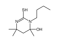 3-Butyl-4-hydroxy-4,6,6-trimethylhexahydropyrimidin-2-thione picture