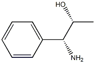 (1R,2R)-1-AMINO-1-PHENYLPROPAN-2-OL结构式