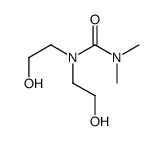 1,1-bis(2-hydroxyethyl)-3,3-dimethylurea Structure