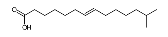 13-methyltetradec-7-enoic acid结构式