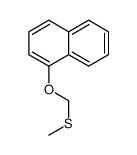 1-(methylsulfanylmethoxy)naphthalene Structure
