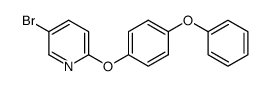 5-Bromo-2-(4-phenoxy-phenoxy)-pyridine Structure