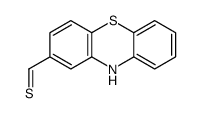 10H-Phenothiazine-2-carbothialdehyde Structure
