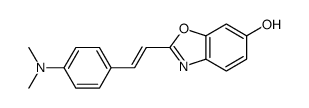 2-[2-[4-(dimethylamino)phenyl]ethenyl]-1,3-benzoxazol-6-ol Structure