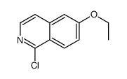 1-chloro-6-ethoxyisoquinoline Structure