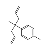 1-甲基-4-(4-甲基庚-1,6-二烯-4-基)苯结构式