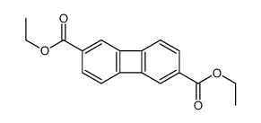 diethyl biphenylene-2,6-dicarboxylate结构式