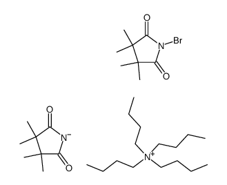 tetrabutylammonium tetramethylsuccinimide-N-bromotetramethylsuccinimide complex Structure