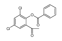 2-benzoyl-3,5-dichloroacetophenone Structure