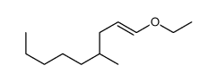 1-ethoxy-4-methylnon-1-ene structure