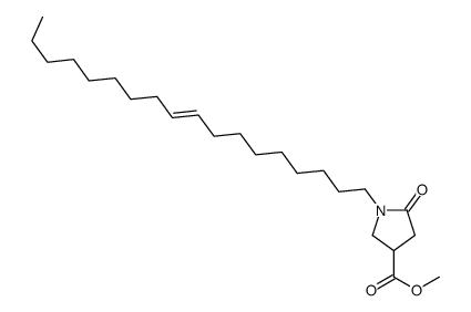 methyl (Z)-1-(octadec-9-enyl)-5-oxopyrrolidine-3-carboxylate structure