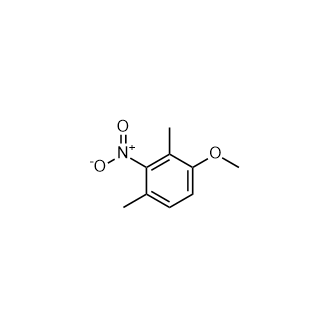1-Methoxy-2,4-dimethyl-3-nitrobenzene Structure