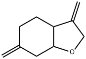 Benzofuran, octahydro-3,6-bis(methylene)- Structure