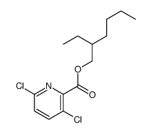 2-ethylhexyl 3,6-dichloropyridine-2-carboxylate结构式
