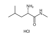 Pentanamide, 2-amino-N,4-dimethyl-, hydrochloride , (2S) Structure