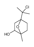 4-(2-chloropropan-2-yl)-1-methyl-7-oxabicyclo[2.2.1]heptan-2-ol Structure