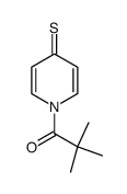 2,2-Dimethyl-1-(4-thioxo-4H-pyridin-1-yl)-propan-1-one Structure
