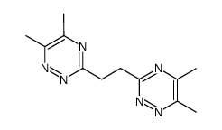 1,2-bis-(5,6-dimethyl-[1,2,4]triazin-3-yl)-ethane Structure