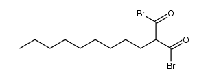 nonyl-malonyl bromide Structure