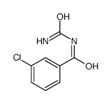 N-carbamoyl-3-chlorobenzamide Structure