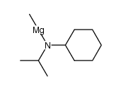 methylmagnesium N-cyclohexylisopropylamide结构式