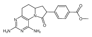 methyl 4-amino-4-deoxy-5,10-carbonyl-5,6,7,8-tetrahydro-8,10-dideazapteroate Structure