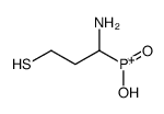 (1-amino-3-sulfanylpropyl)-hydroxy-oxophosphanium结构式