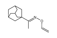 1-(adamantan-1-yl)ethanone O-vinyl oxime结构式