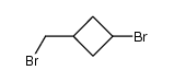 1-Brom-3-brommethyl-cyclobutan结构式