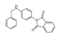 2-[4-(benzylamino)phenyl]isoindole-1,3-dione Structure