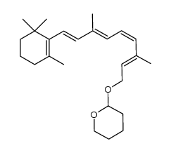 11-cis-tetrahydropyran-2-yl retinyl ether结构式