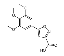 5-(3,4,5-trimethoxyphenyl)-1,2-oxazole-3-carboxylic acid picture