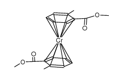 bis(methyl o-methylbenzoate)chromium(0)结构式