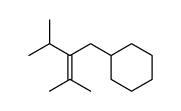 (2-isopropyl-3-methylbut-2-en-1-yl)cyclohexane结构式